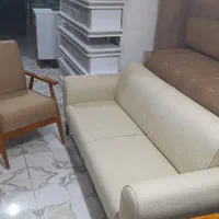 مبل دسته چوبی مینیمال|مبلمان خانگی و میز عسلی|مشهد, شهید آوینی|دیوار
