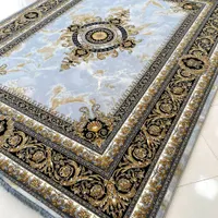 فرش ماشینی ۷۰۰ شانه سوپربافت طرح کاشان نه متری
