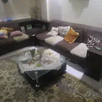 میز نهار خوری ۶ نفره با مبل ال