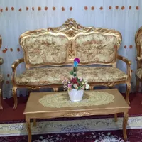 مبل سلطنتی ۹نفره کارکرده