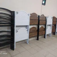 تخت خواب دو طبقه وکیوم /آنتیک طلایی/|تخت و سرویس خواب|اصفهان, هفتون|دیوار