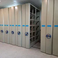 سیستم قفسه بایگانی ریلی و کمد بایگانی