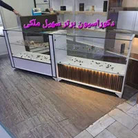 پیشخوان شیشه ای ۷ قفسه p4 ویترین رگال|فروشگاه و مغازه|تهران, شیخ هادی|دیوار