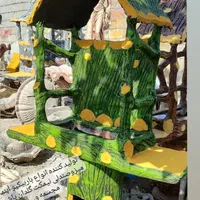 کبابپز باربیکیو درب دار دودکش دار