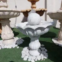 آبنما طبقاتی بتنی مسلح شیک سیمانی فواره حوض باغی|مصالح و تجهیزات ساختمان|آستارا, |دیوار