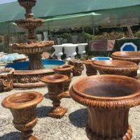 گلدان شیپوری فلاورباکس بتنی آبنما فایبرگلاس حوض|مصالح و تجهیزات ساختمان|تهران, شهرک دانشگاه|دیوار