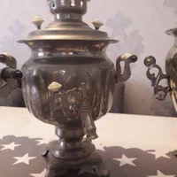 سماور برنجی روسی برقی|سماور، چای‌ساز، قهوه‌ساز|تهران, جنت‌آباد جنوبی|دیوار
