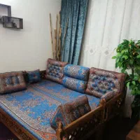 سرویس پشتی شاهنشین طرح زرین نگار کد ۲۵ رنگ ابی|پشتی|مشهد, وکیل‌آباد|دیوار
