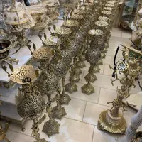 گلدان کنار سالنی برنجی برنز اصل برنزی|گل مصنوعی|اصفهان, دارک|دیوار