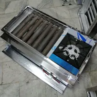 منقل گازی 35×70 کباب پز گازی اجاق دار|اجاق گاز و لوازم برقی پخت‌وپز|مشهد, امیر|دیوار