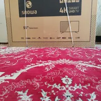 تلوزیون 55اینچ 4K SMART هوشمند اسنوا آکبند و پلم|تلویزیون و پروژکتور|شیراز, پانصد دستگاه ارتش|دیوار