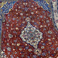 یک تخته قالی ۱۰ متری ساروق ریز بافت استاد بافت|فرش|تهران, بازار|دیوار