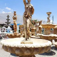 آبنما مجسمه دار بتن گلاس سنگین مقاوم ویلایی فواره|مصالح و تجهیزات ساختمان|آستارا, |دیوار