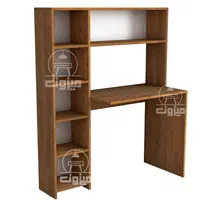 میز تحریر کتاب‌ خانه دار مدل گیسو دو قهوه‌ای|میز تحریر و کامپیوتر|تبریز, |دیوار
