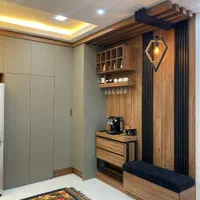 کابینت مدرن دوپله‌ترکیب‌باMDFایزوفام(عضو اتحادیه)|مصالح و تجهیزات ساختمان|مشهد, ارشاد|دیوار