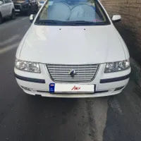 سمند ای اف سون ef7 مدل 1400 بنزینی سفید|خودرو سواری و وانت|فردیس, |دیوار