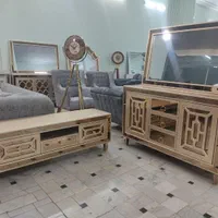 کنسول مشبک آینه چند ضلعی