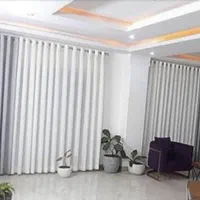 پرده حریر ساده|پرده، رانر، رومیزی|هشتگرد, |دیوار