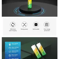 باتری قلمی شارژی تایپ سی USB|سایر لوازم برقی|تهران, تجریش|دیوار