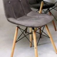 صندلی تک پایه ایفلی پارچه ای مدل لمسه|صندلی و نیمکت|شیراز, وزیرآباد|دیوار