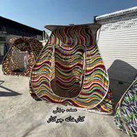 چادرمسافرتی اسکلتی چتر برزنتی برزنت چادر مسافرتی|کوهنوردی و کمپینگ|تهران, تهران‌سر|دیوار