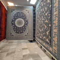 فرش ۱۲ متری گیلدا دلفینی طلاکوب خر اسان