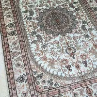 فرش دستباف قالیچه دستبافت تمام ابریشم ۲ متری نو|فرش|تهران, پونک|دیوار