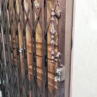 درب آکاردئون اکاردیونی درب حفاظ ریلی اهنی
