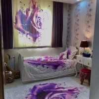ست پرده و روتختی و فرش کامل اتاق خواب شرکت آکسارای