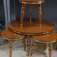 جلومبلی میزعسلی مبل گرد خراطی جلو مبلی میز عسلی