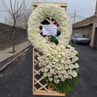 تاج گل پنجره ختم ترحیم،تبریک عزا نمایشگاه،افتتاح ارکیده|گل و گیاه طبیعی|تهران, بازار|دیوار