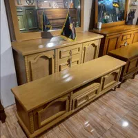 آیینه و کنسول چتری|بوفه، ویترین، کنسول|نسیم‌شهر, |دیوار