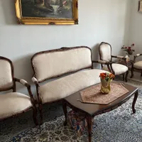 مبلمان چوب راش ۹ نفره زیر قیمت|مبلمان خانگی و میز عسلی|رشت, شهریاران|دیوار