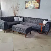 مبل راحتی مدل ال چستر با پاف با کیفیت|مبلمان خانگی و میز عسلی|تهران, اتحاد|دیوار