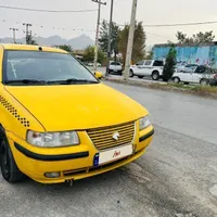 سمند EF7 مدل ۹۳ تاکسی شهری سوخت فعال خاش