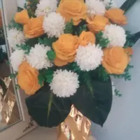 گل همراه باگلدان|گل مصنوعی|ارومیه, |دیوار