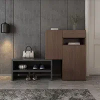 جاکفشی، جاکفشی کاربردی جادار کد ۶۲۰۰۱ فیدار چوب|جاکفشی، کمد، دراور|مشهد, آزادشهر|دیوار