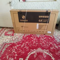 تلوزیون 55اینچ 4K SMART هوشمند اسنوا آکبند و پلم|تلویزیون و پروژکتور|شیراز, پانصد دستگاه ارتش|دیوار