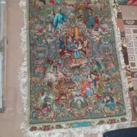 فروش تابلو فرش سلاطین که ۵۰۰ رجش بافته شده