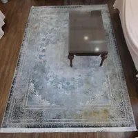 یک تخته فرش ماشینی ۶ متری طرح دریا مدل وینتیج نو