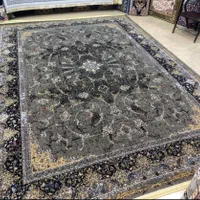 فرش ۳در۴ کلکسیون افشان و‌ ترنج در رنگ بندی|فرش|بم, |دیوار