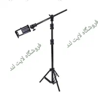 سه پایه Tدومتری نگهدارنده گوشی موبایل تی رینگ لایت