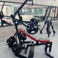 دستگاه بدنسازی باشگاه خانگی همراه با نیمکت حرفه ای|تجهیزات ورزشی|سنندج, |دیوار