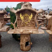 باربیکیو بتنی فرشتگان منقل کباب پز سنگین مسلح|مصالح و تجهیزات ساختمان|یزد, |دیوار