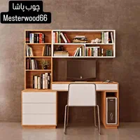 میز کامپیوتر میز تحریر کتابخانه سارن ارسال رایگان