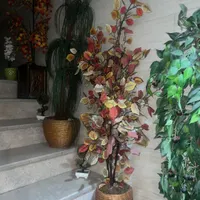 درختچه مصنوعی|گل مصنوعی|تهران, امامزاده حسن(ع)|دیوار