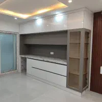 دکوراسیون منزل اقساطی|کتابخانه، شلف، قفسههای دیواری|گنبد کاووس, |دیوار