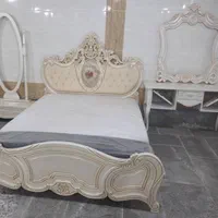 سرویس خواب تخت دونفره سلطنتی مدل روشا باهدیه|تخت و سرویس خواب|مشهد, عباس‌آباد|دیوار
