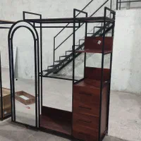 رگال فلزی با آینه متحرک