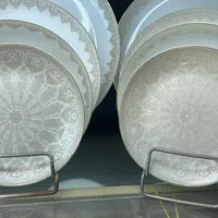 سرویس آرکوپال دینولب طلااکروپال دورطلاظرف لبه طلای|ظروف سرو و پذیرایی|قم, نیروگاه|دیوار